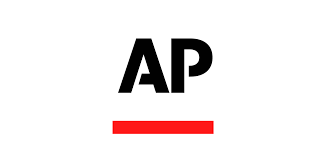AP logo with bold black letters and a red underline beneath.